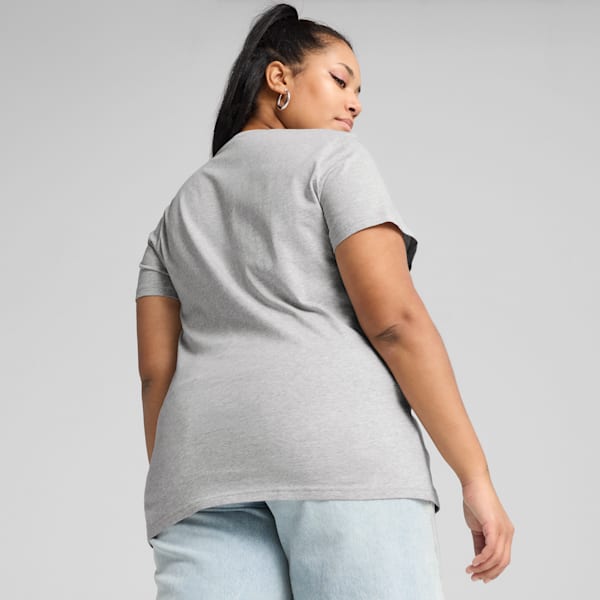 T-shirt Essentials avec logo n<sup>o</sup> 1 Femme, Light Gray Heather, extralarge